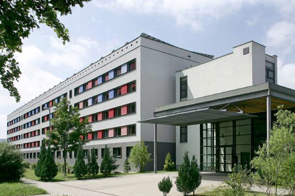 Foto des Schulgebäudes Sportgymnasium Jena