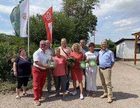 Ministerin Susanna Karawanskij besucht den Kleingartenverein "Freundschaft Am Galgenberg" e.V. in Erfurt. | Foto: D. Metzner (TMIL)