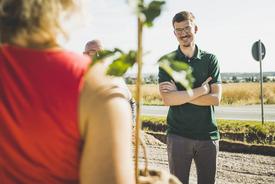 Lucas Gürtler, Gemeinschaftsvorsitzender der VG "Fahner Höhe"