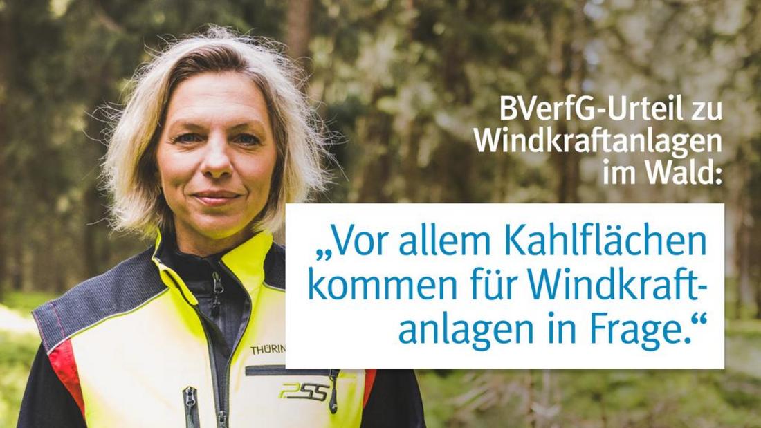 Ministerin Karawanskij: Vor allem Kahlflächen kommen für Windkraftanlagen in Frage