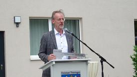 Abteilungsleiter Dr. Martin Gude am Rednerpult