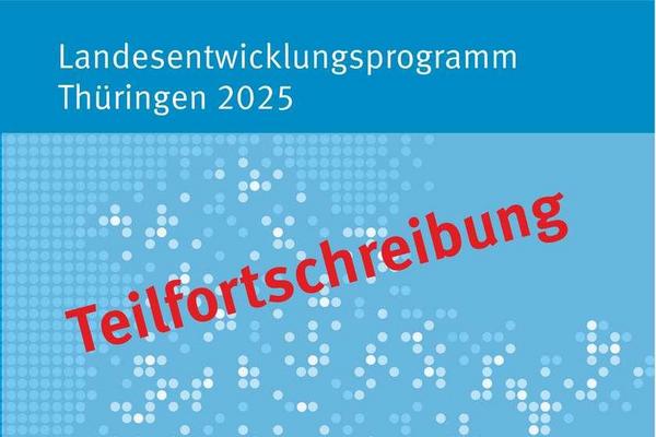 Titelseite Broschüre Landesentwicklungsprogramm 2025