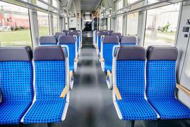 Führerstand modernisierter Triebwagen