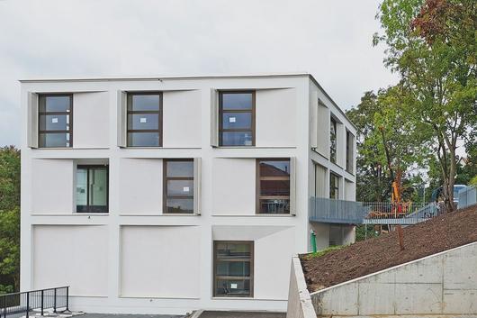 Ansicht des Neubaus des Helmholtz-Instituts