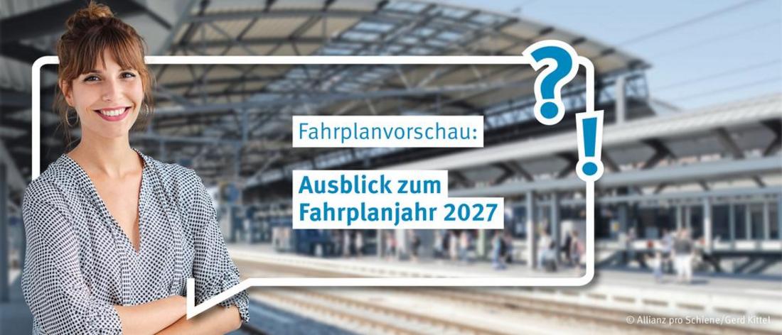 Slider Kampagne Fahrgastbefragung Frau lächelt freundlich ins Bild