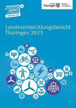 Titelgrafik des Landesentwicklungberichts Thüringen 2023