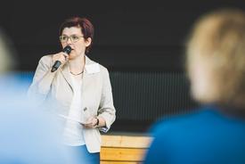 Referatsleiterin Anja Maruschky moderierte die Veranstaltung