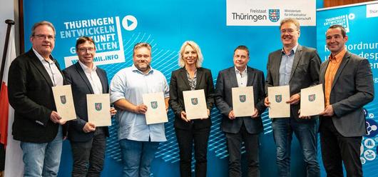 Unterzeichnung des Raumordnerischen Vertrages