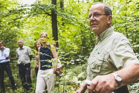 Uwe Fritzlar, Vorsitzender der Waldgenossenschaft