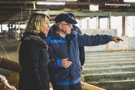 Markus Lichtenecker im Gespräch mit der Ministerin
