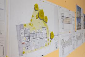 Grundriss des geplanten Geländes