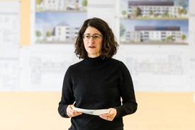 Staatssekretärin Schönig bei Ihrer Ansprache