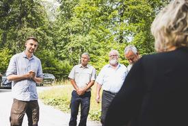 Markus Kollascheck von der Forstwirtschaftlichen Vereinigung Nordthüringen