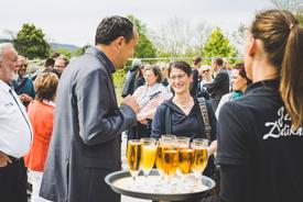 Staatssekretärin Prof. Dr. Schönig im Gespräch mit Jenas Bürgermeister Christian Gerlitz