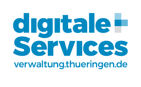 Logo diitale Services mit URL Verwaltungsportal